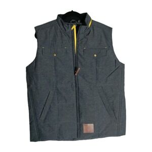 Timeless Elements for McDonalds Puffer Vest Adult Small Employee Gray Full Zip